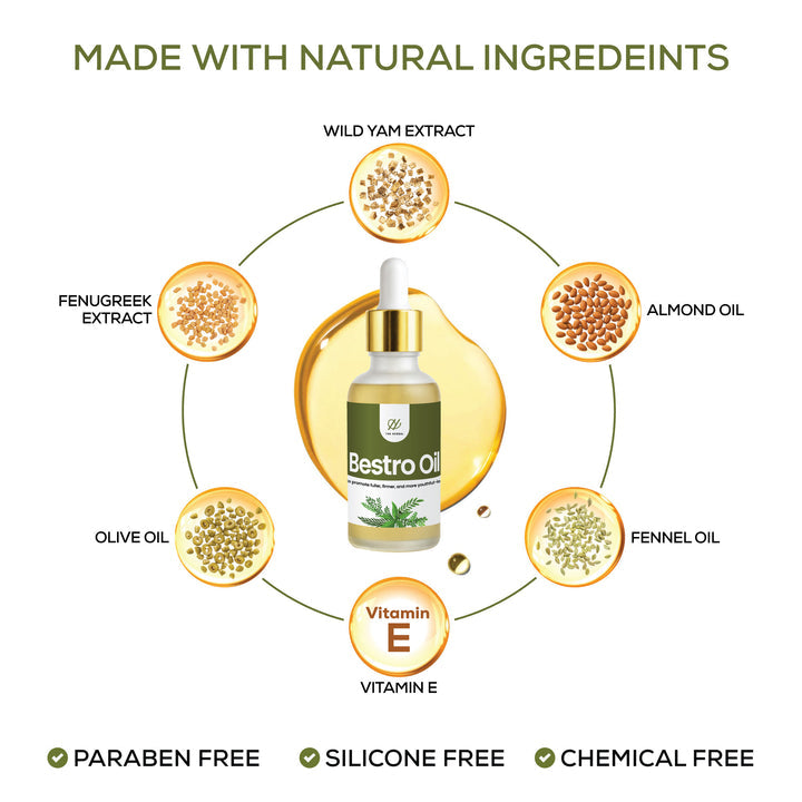 New Bestro Oil For Women’s Chest Buy 1 Get 1 Free