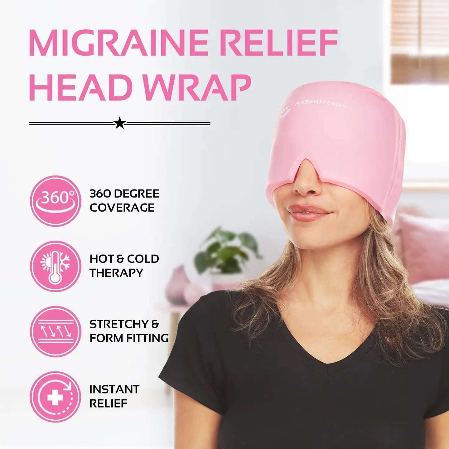 Reusable Migraine Relief Gel Cap